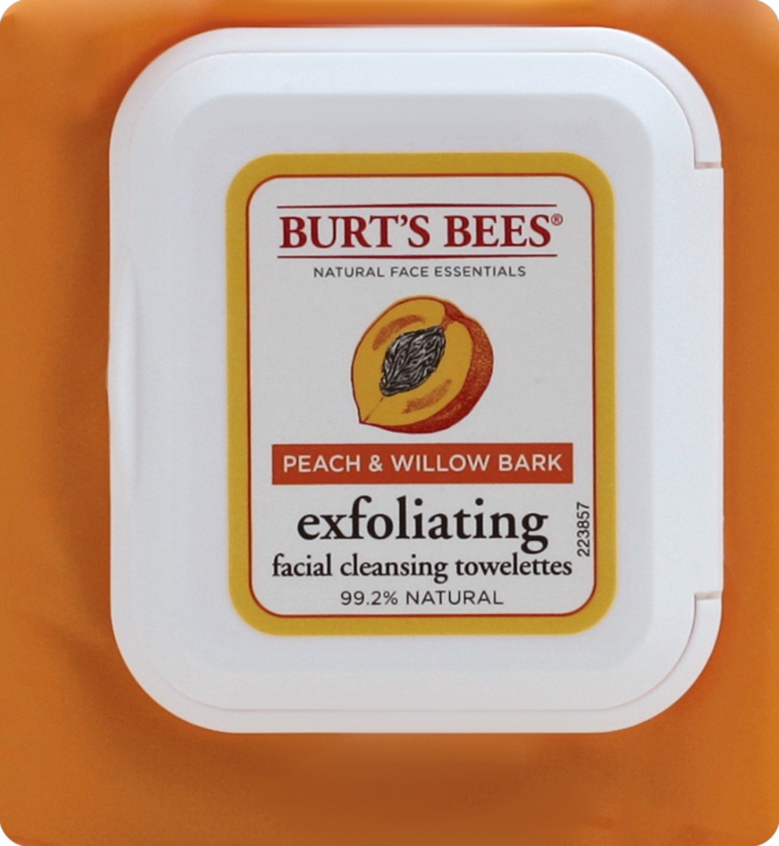 slide 5 of 6, Burt's Bees Peach And Willow Bark Facial Cleansing Towelettes, 25 ct