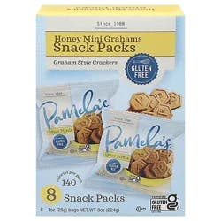 Pamelas Honey Mini Graham 8pk - 8 Oz