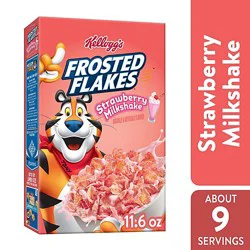 Kellogg's Frosted Flakes Cereal Strawberry Milkshake - 11.6 Oz.