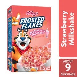 Kellogg's Frosted Flakes Cereal Strawberry Milkshake - 11.6 Oz.