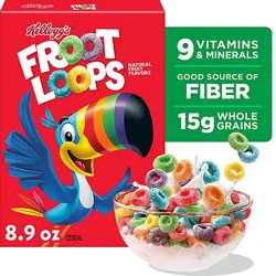 Kelloggs Froot Loops Cereal Original - 8.9 Oz.