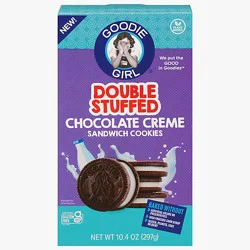 Goodie Girl Cookie Chocolate Creme Double Stuffed - 10.4 Oz.
