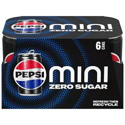 Pepsi Zero Sugar - 6-7.5 Fl. Oz.