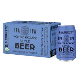 Big Country West Coast Ipa 6 Pack Can - 12 Fl. Oz.
