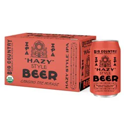 Big Country Hazy Ipa 6 Pack In Cans - 12 Fl. Oz.