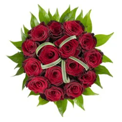 Overjoyed Boutique Red Chic Rose Bouquet - Each