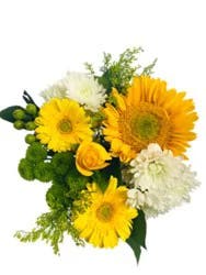 Overjoyed Boutique Yellow & White Perfect Gift Bouquet - Each