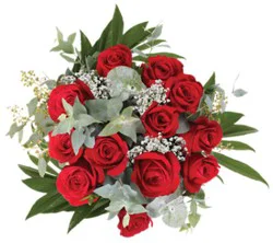 Red Rose Bouquet With Filler - Each