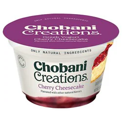 Chobani Creations Greek Yogurt Cherry Cheesecake - 5.3oz