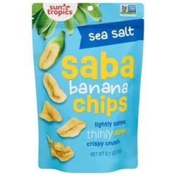 Sea Salt Saba Banana Chips - 5.1 Oz
