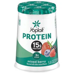 Yoplait Protein Mixed Berry Yogurt - 5.6 Oz