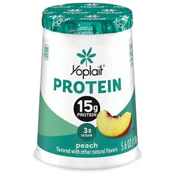 Yoplait Protein Yogurt Peach - 5.6 Oz