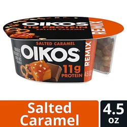 Oikos Mixin' Caramel Yogurt - 4.5 Oz