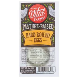 Vital Farms Pasture Raised Hard Boiled Eggs - 2 Count