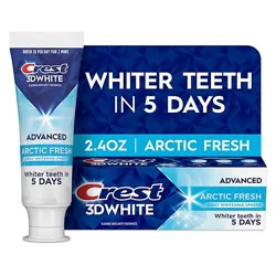 Crest Paste 3d White Advance Toothpaste - 2.4 Oz