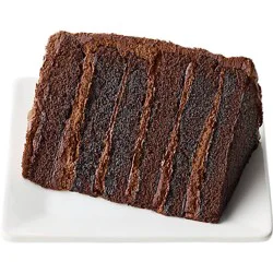 Deep Chocolate Cake Slice - Each