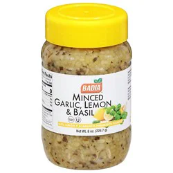 Badia Spice Garlic Minced Lemon Basil - 8 Oz.
