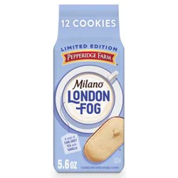 Pepperidge Farm Milano London Fog Earl Grey Tea Cookies - 5.6 Oz