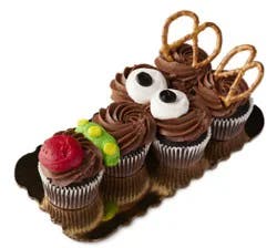 Pullapart Reindeer Cupcakes 6 Count - Each
