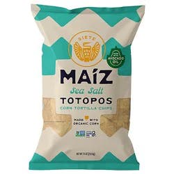 Siete Tortilla Chips Maiz Sea Salt Chips - 7.5 Oz.