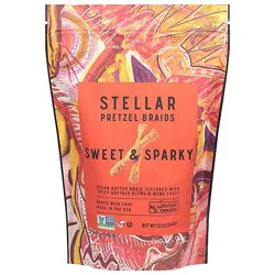 Stellar Snacks Pretzels Sweet And Sparky - 12 Oz.