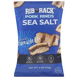 Rib Rack Pork Rinds Sea Salt - 4 Oz.