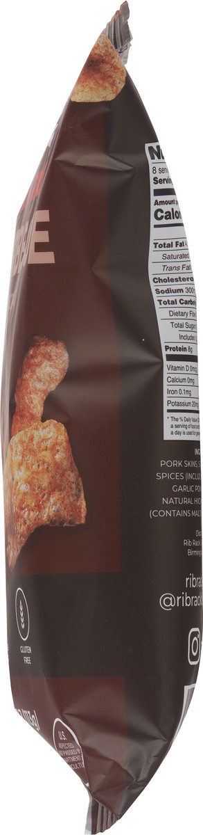 slide 3 of 14, Rib Rack Pork Rinds Barbecue - 4 Oz., 4 oz