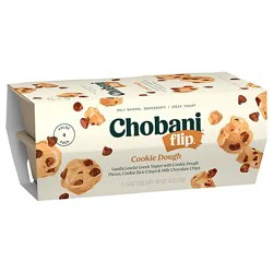 Chobani Greek Yogurt Flip Cookie Dough - 4-4.5 Oz