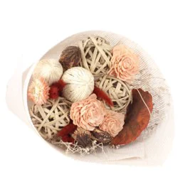Desert Rose Blush Euro Bouquet - Each