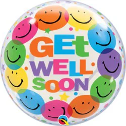Get Well Balloon Bubble - Each