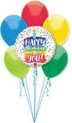 Birthday Balloon Bouquet - Each