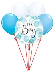 Baby Boy Balloon Bouquet - Each