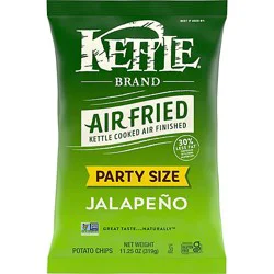 Kettle Brand Air Fried Jalapeno Kettle Potato Chips - 11.25 Oz