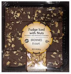 Mjays Turtle Iced Brownie 8ct - 13 Oz.