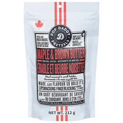 Pop Daddy Pretzel Sticks Maple And Brown Butter - 7.5 Oz.