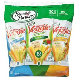 Sensible Portions Veggie Straws Mix Multipack - 13.5 Oz.