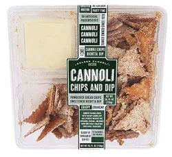 Golden Cannoli Chip And Dip Platter - 24 Oz