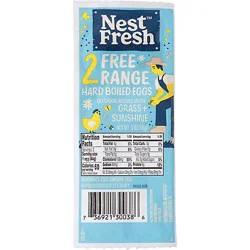 Nestfresh Perfectly Peeled Hard Boiled Free Range Eggs With Salt And Pepper 12 Pack - 2 Count