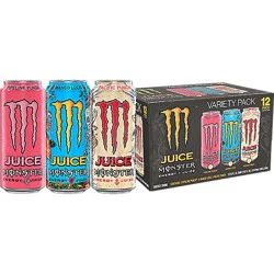 Juice Monster Variety Pack - 12 -16 Fl. Oz.