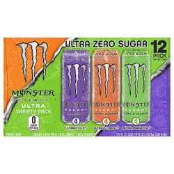 Monster Energy Ultra Variety Pack - 12 - 16 Fl. Oz.