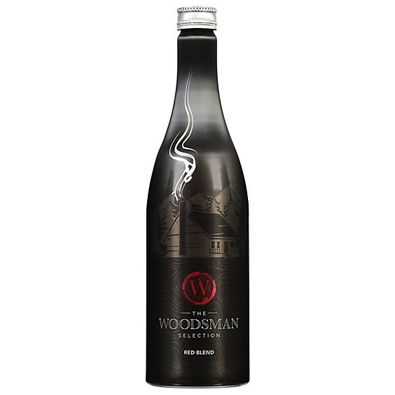 slide 1 of 1, Woodsman Selection Red Blend Aluminum Bottle Wine - 750 Ml, 750 ml