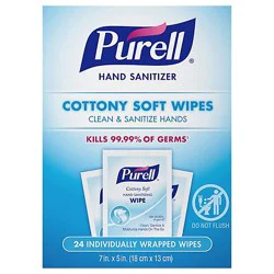 Purell Wipes 24 Count - Each