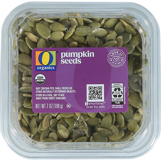 slide 1 of 1, O Organics Pumpkin Seeds - 7 Oz, 7 oz