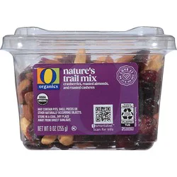 O Organics Natures Trail Mix - 9 Oz