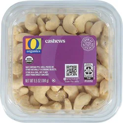 O Organics Cashews - 6.5 Oz