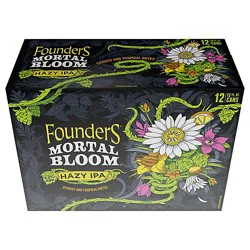 Founders Mortal Bloom In Cans - 12-12 Fl. Oz.