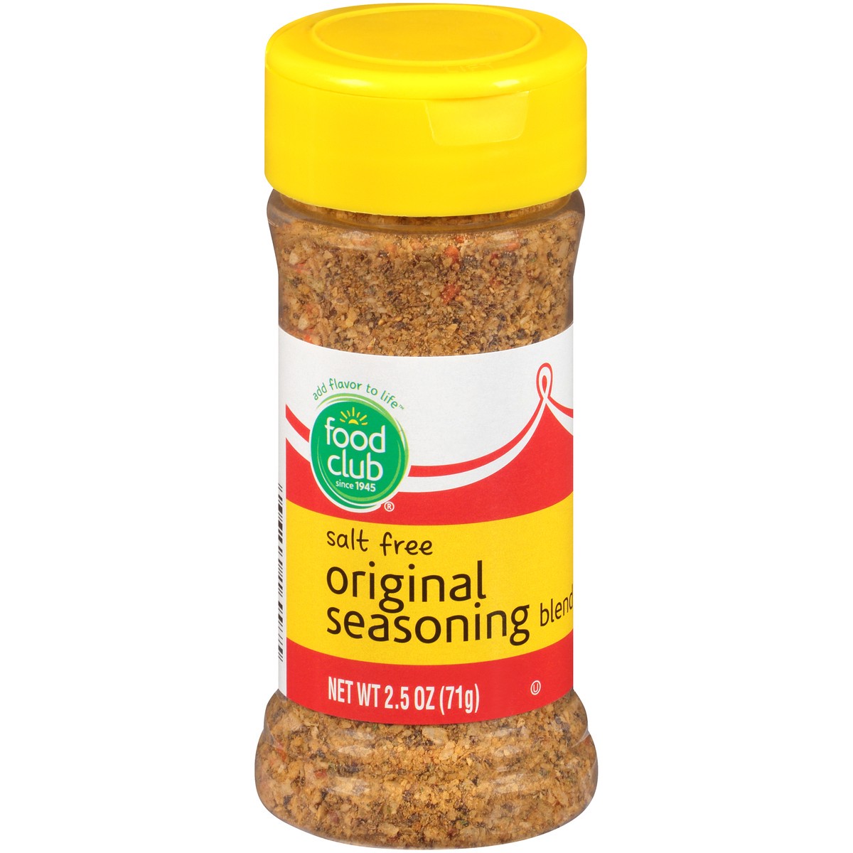 slide 5 of 10, Food Club Original Salt Free Seasoning Blend, 2.5 oz