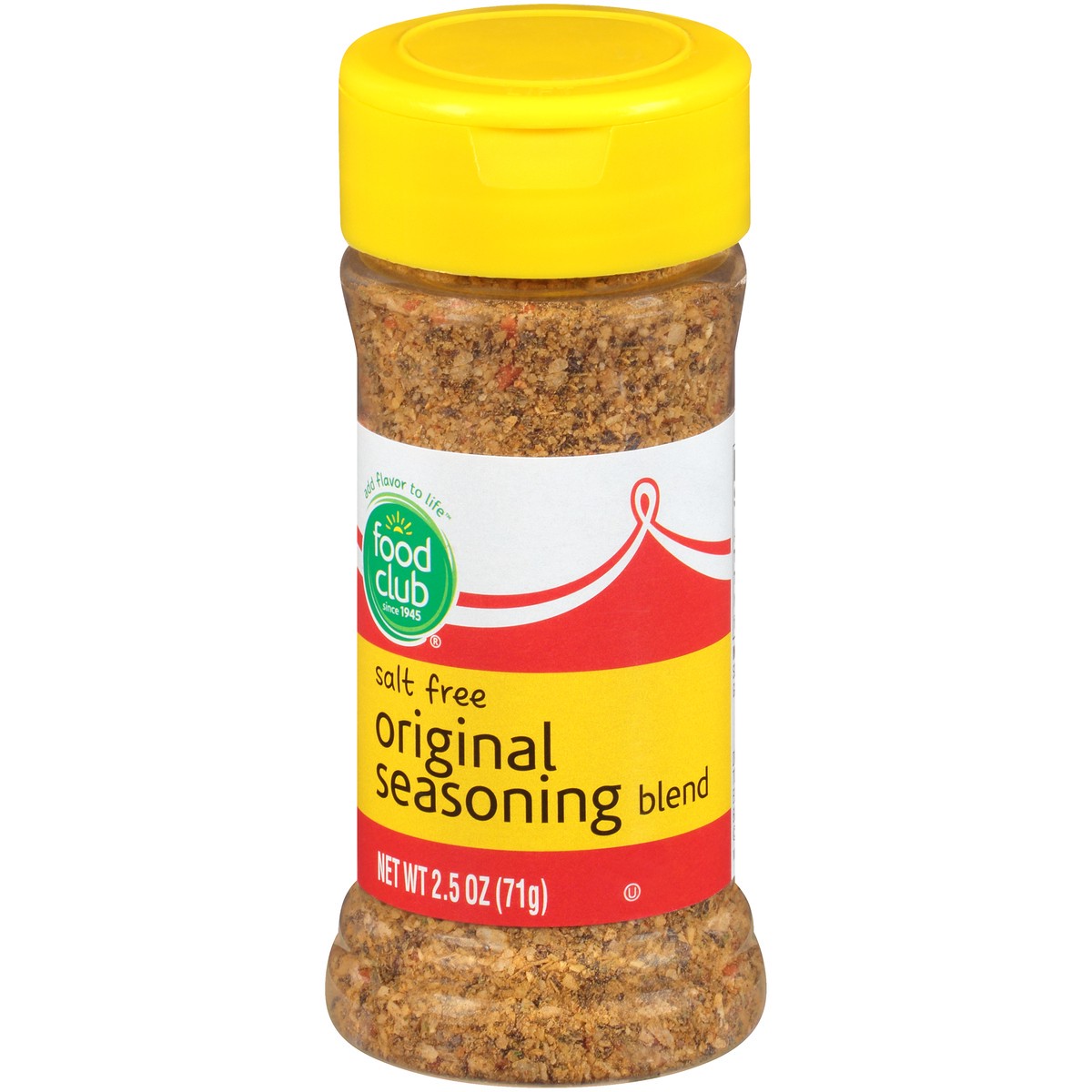 slide 1 of 10, Food Club Original Salt Free Seasoning Blend, 2.5 oz