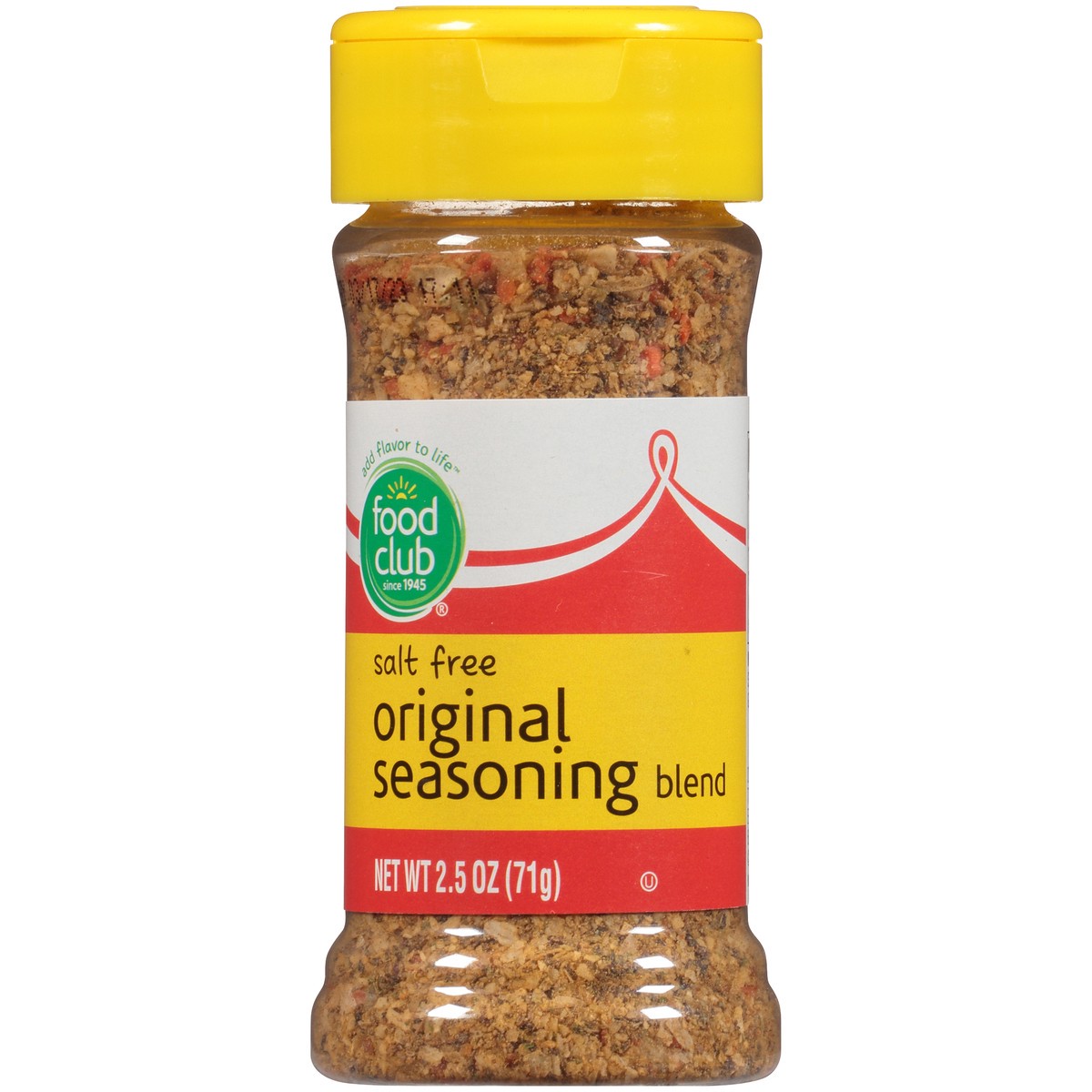 slide 6 of 10, Food Club Original Salt Free Seasoning Blend, 2.5 oz