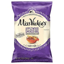 Miss Vickies Applewood Smoked Bbq - 8 Oz